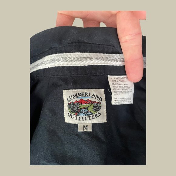 Boys Vintage Pistol & Holster Cumberland Pearl Snap Shirt Medium Cowboy Western - Picture 3 of 4